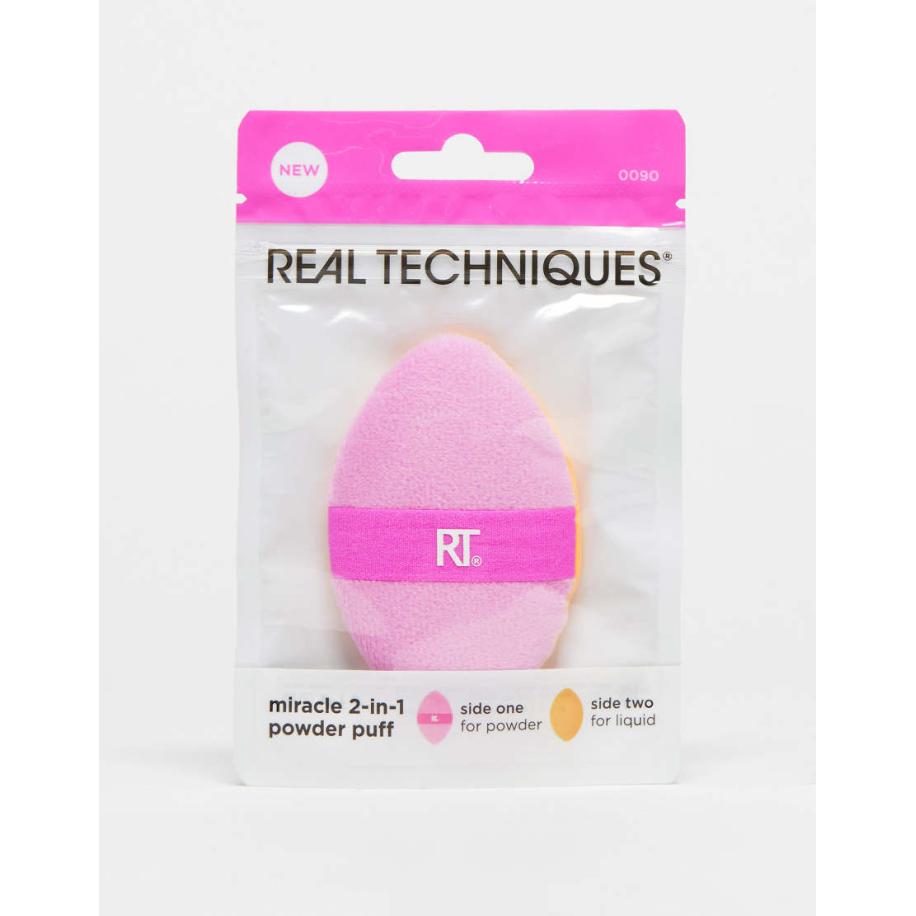 Real Techniques Miracle 2-in-1 poederdons-Geen kleur