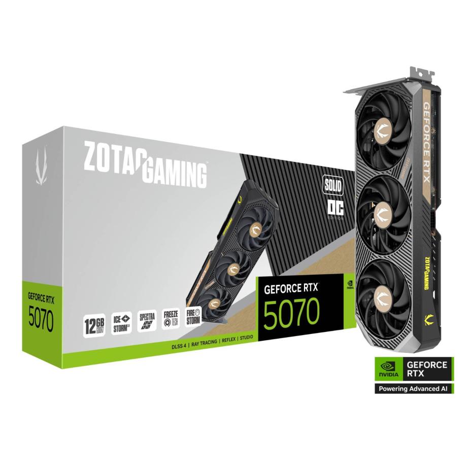Acer Grafische Kaart Zotac GeForce 5070 SOLID OC 12GB