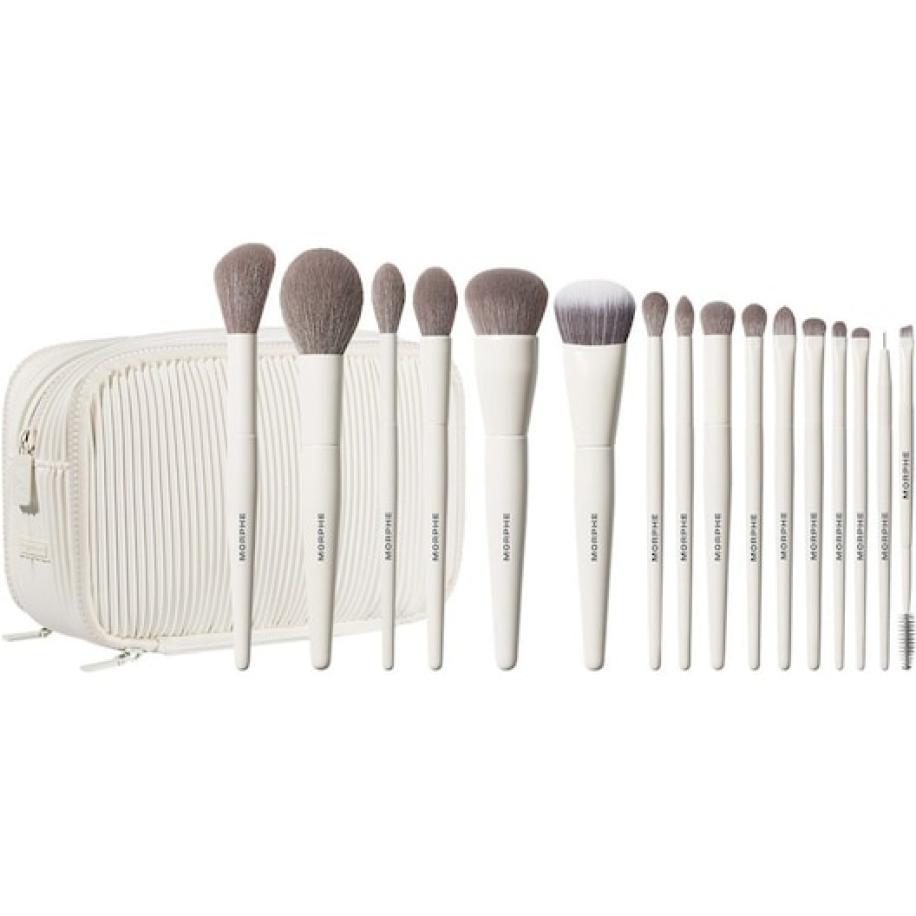 Morphe Sets met oogpotloden 16-Piece Brush Set Penselensets Dames