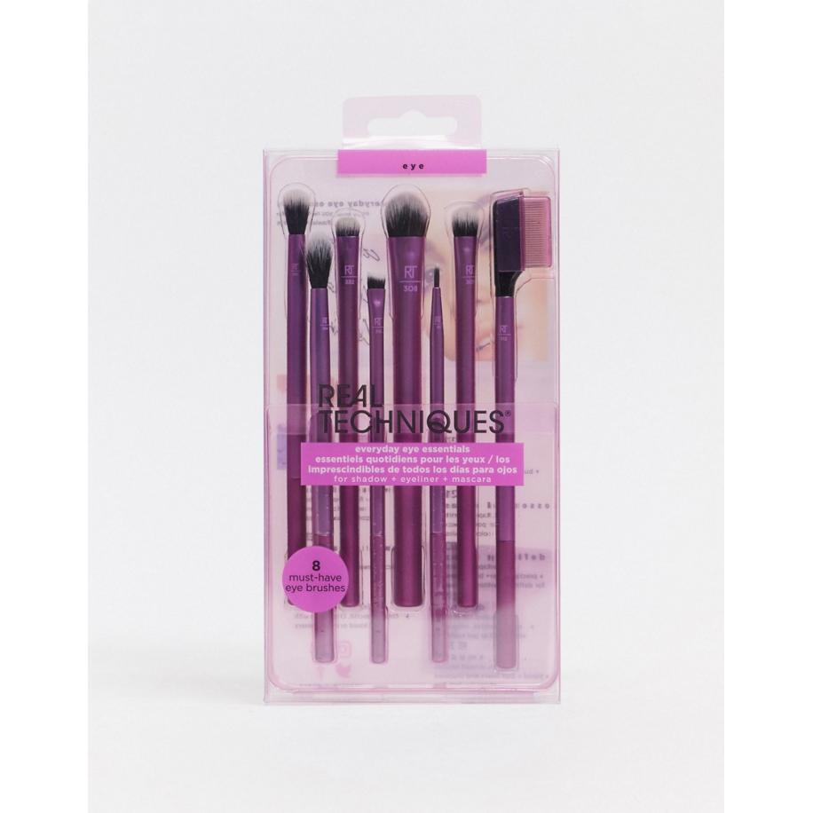 Real Techniques Everyday Eye Essentials Kwastenset (bespaar 47%)-Geen kleur