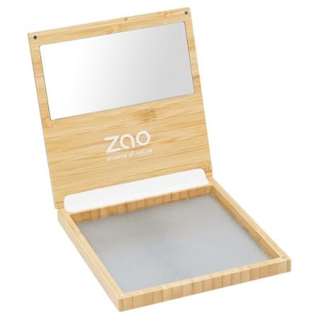 Zao Navulbare dozen Bamboo Box L Lege make-uppaletten Dames