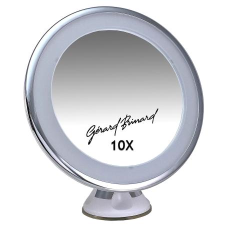 Gérard Brinard Zuignap Spiegel LED 10x vergroting