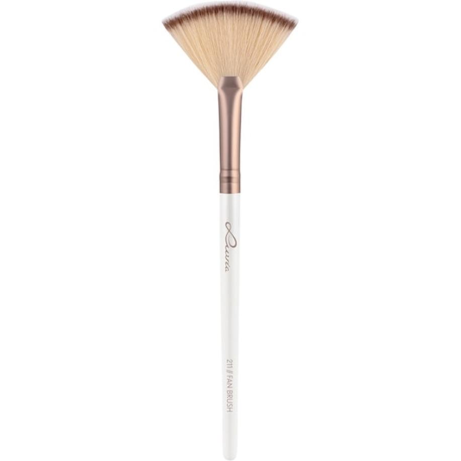 Luvia Cosmetics Face brush 211 Fan Brush - Elegance Poederpenselen Dames