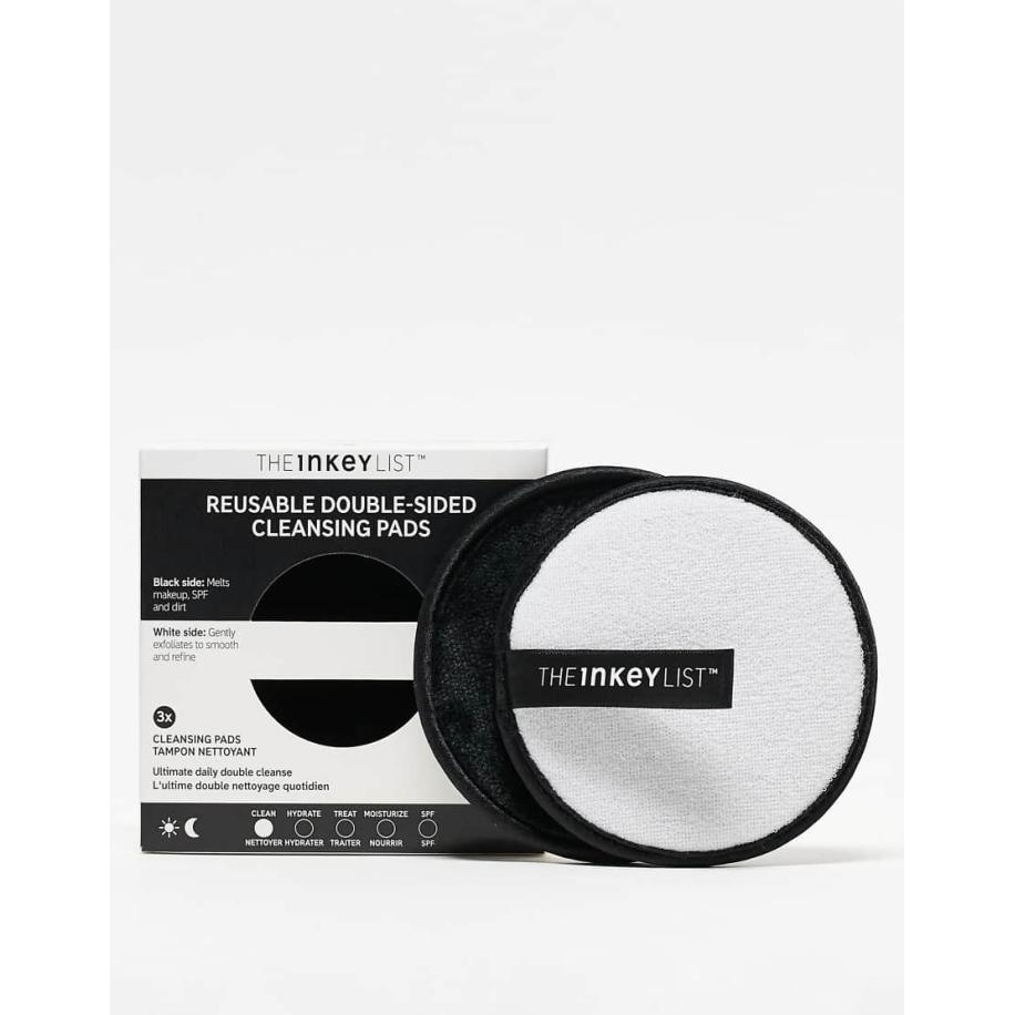 THE INKEY LIST Herbruikbare reinigingspads x3-Geen kleur