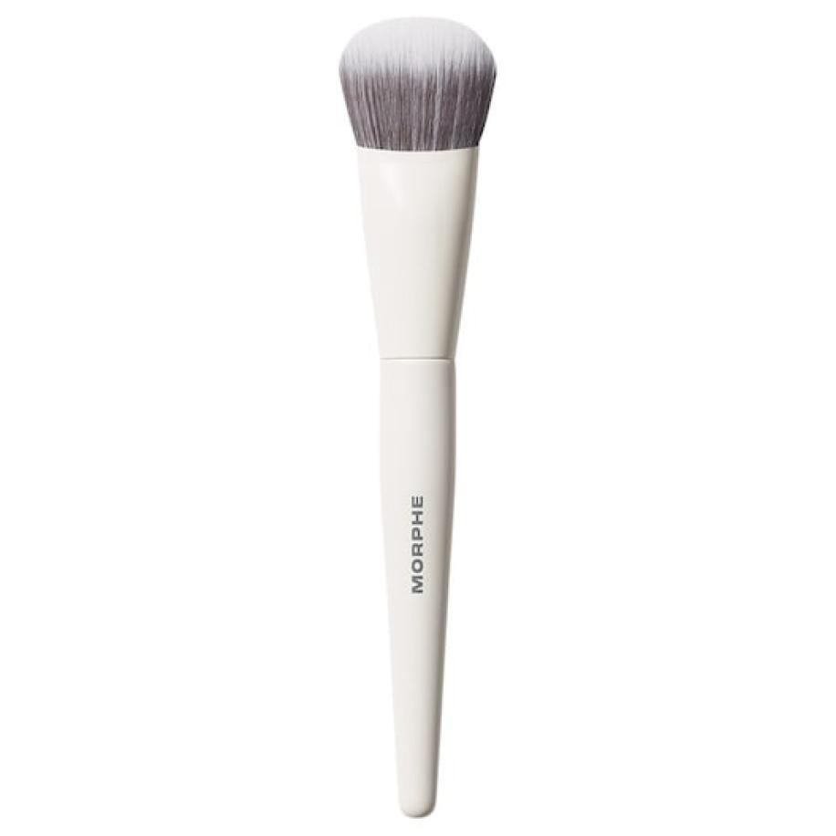 Morphe Gezichtskwasten M242 Slanted Cream & Liquid Bronzer Brush Foundationpenselen Dames