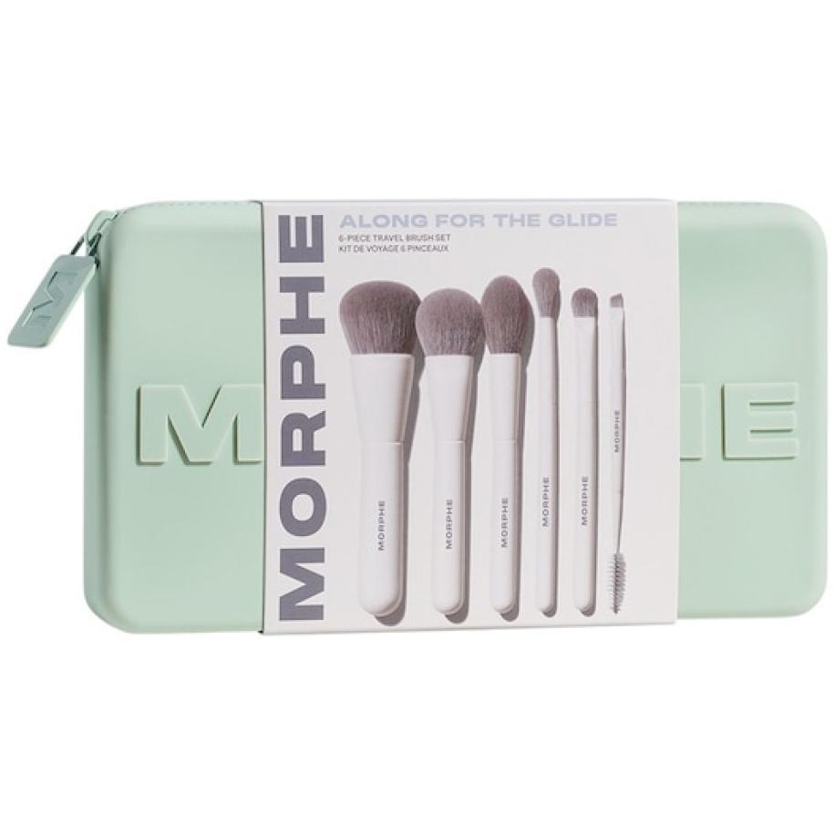 Morphe Sets met gezichtskwasten Along for the Glide 6-Piece Travel Brush set Penselensets Dames