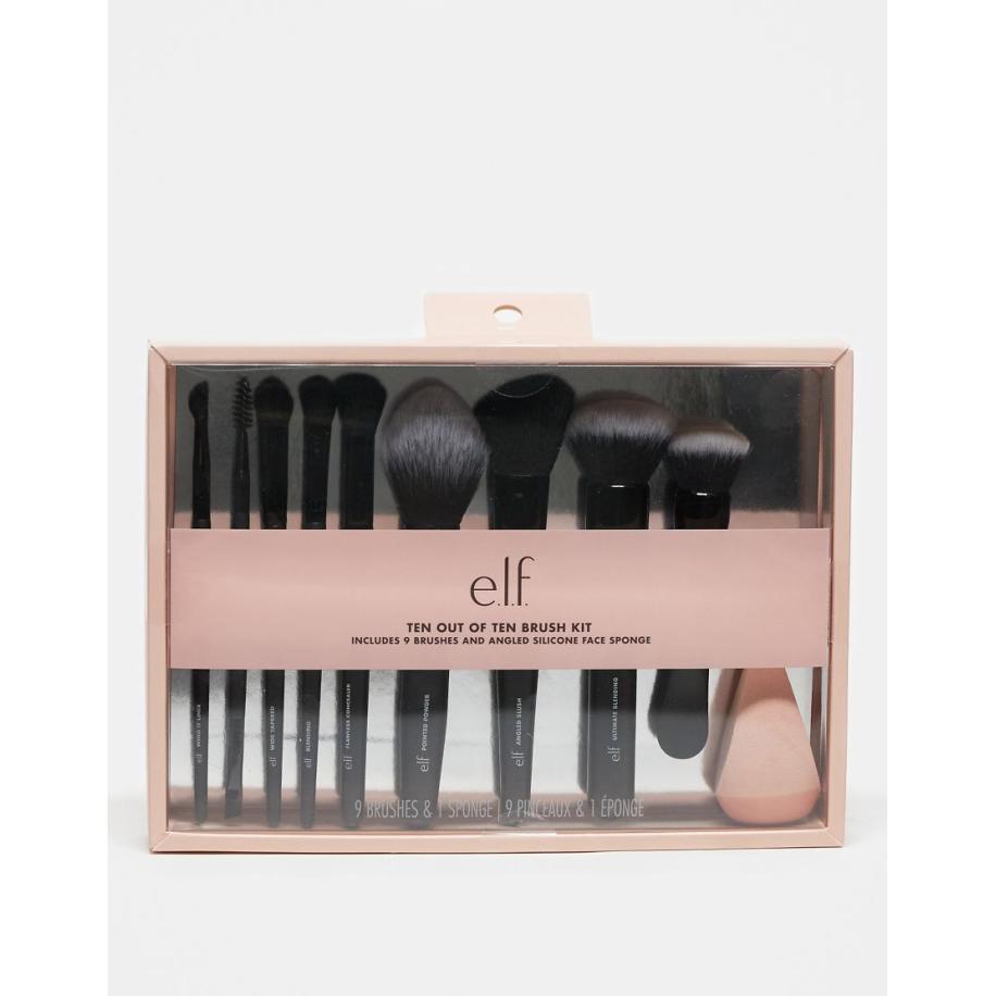 e.l.f. Ten Out Of Ten Kwastenset-Geen kleur