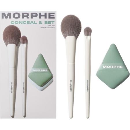 Morphe Sets met gezichtskwasten Conceal & Set Tool Trio Penselensets Dames