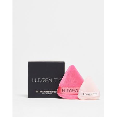 Huda Beauty Poederdons duo Mini en Medium-Roze