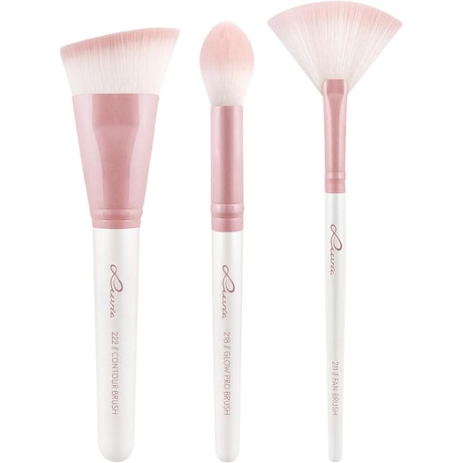 Luvia Cosmetics Brush Set Prime Vegan Candy Highlight & Contour Kwastensets Dames