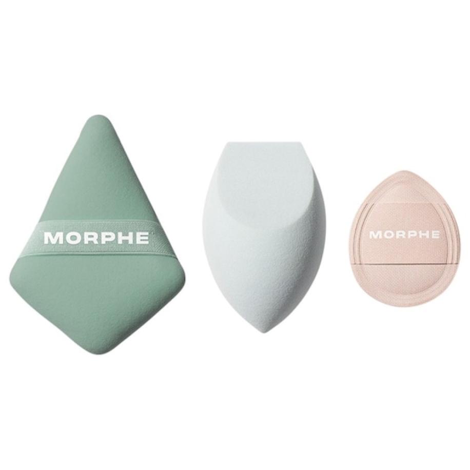 Morphe Make-up Sponzen All Bases Covered 3-Piece Tool Set Dames
