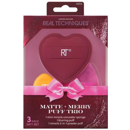 Real Techniques Matte + Merry Puff Trio
