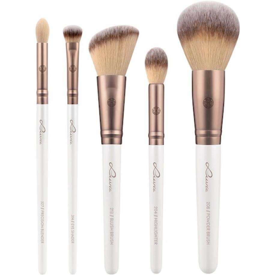 Luvia Cosmetics Face brush Prime Vegan Coffee Penselensets Dames