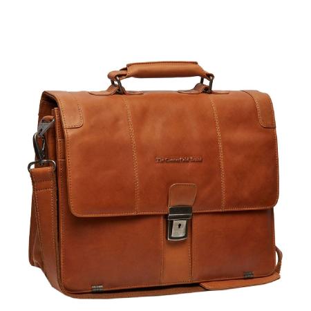 The Chesterfield Brand Stuttgart Businesstas cognac