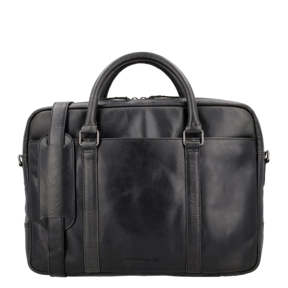 Hide & Stitches Next Navajo 15,6 Inch Laptoptas Zwart Zwart