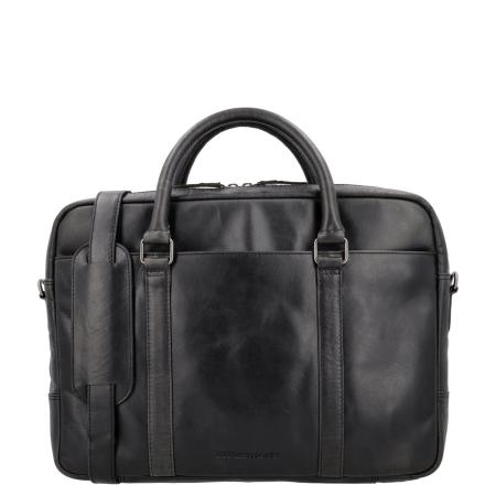 Hide & Stitches Next Navajo 15,6 Inch Laptoptas Zwart