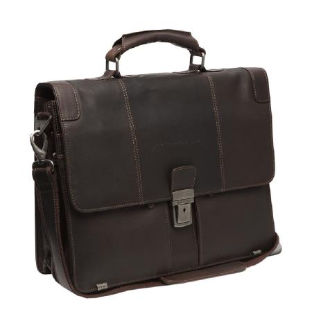 The Chesterfield Brand Stuttgart Businesstas brown Aktetas