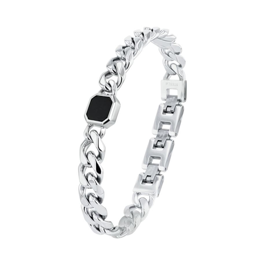 JOOP! JOOP! Armband zwart / zilver -