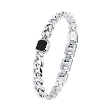 JOOP! JOOP! Armband zwart / zilver