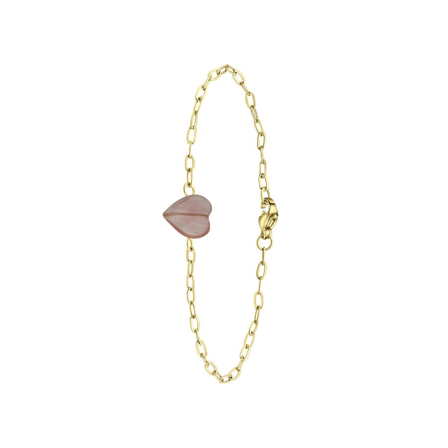 Lucardi Lucardi Armband bruin / goud -