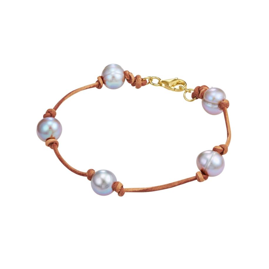 Valero Pearls Valero Pearls Armband grijs -