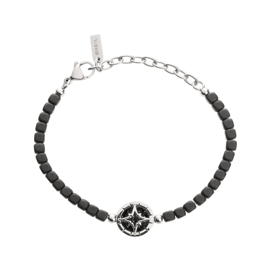 Breil Breil Armband zwart / zilver -