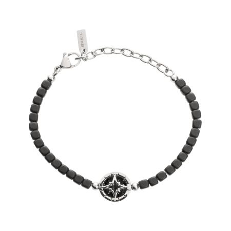 Breil Breil Armband zwart / zilver