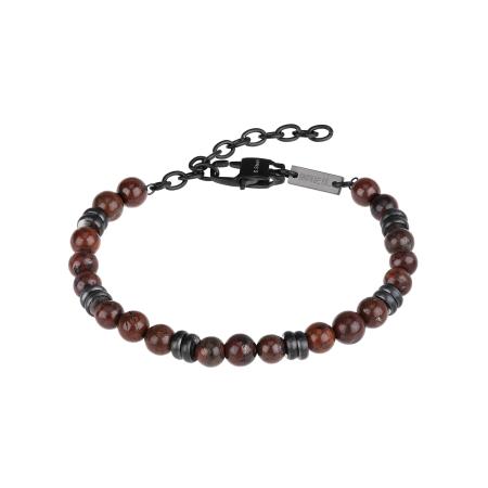 Breil Breil Armband donkerrood / zwart