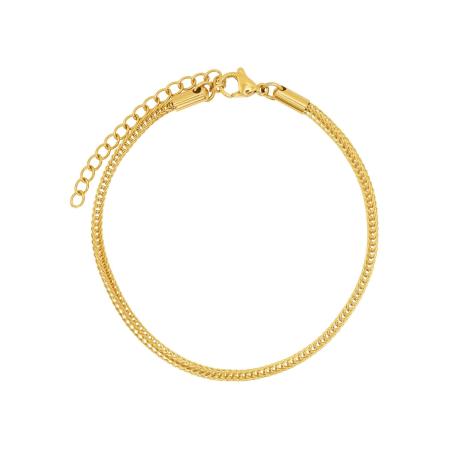 Heideman Heideman Armband Ethan goud