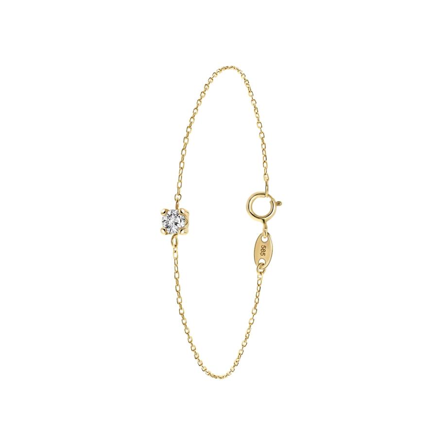 Lucardi Lucardi Armband Klassisch goud -