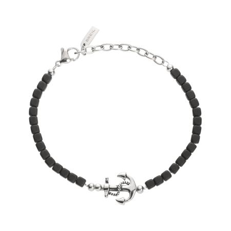 Breil Breil Armband zwart / zilver