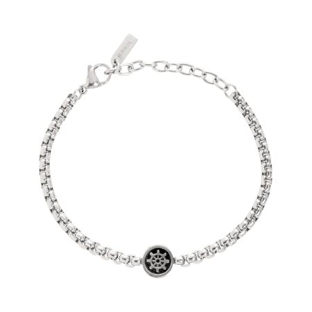 Breil Breil Armband zwart / zilver