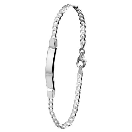 Lucardi Lucardi Armband Basic zilver