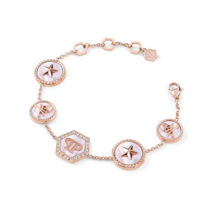 Philipp Plein Philipp Plein Armband rose-goud / transparant