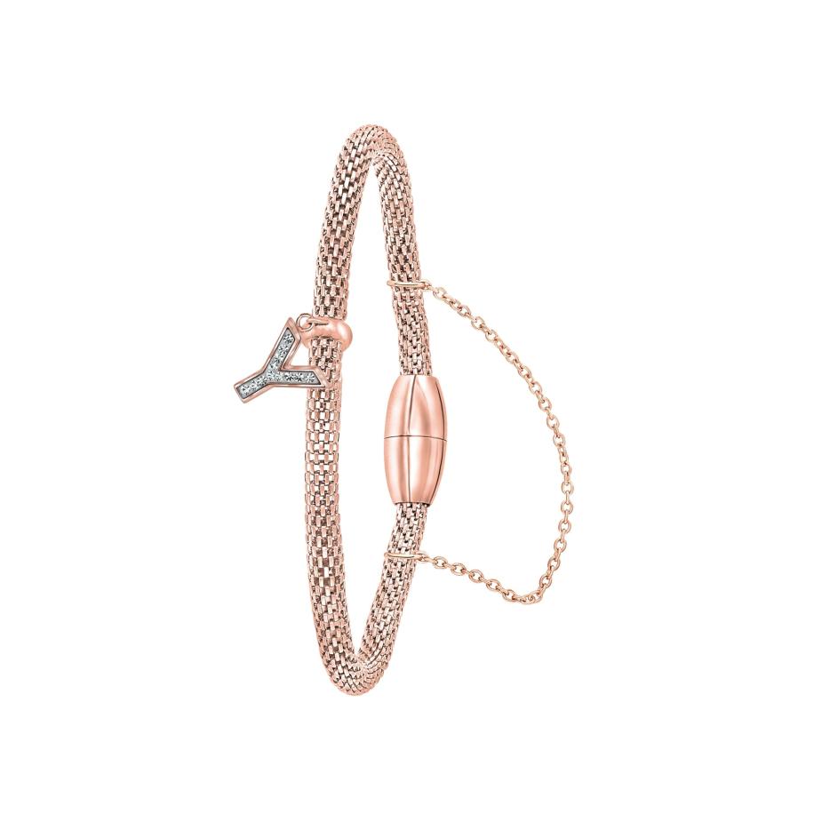 Lucardi Lucardi Armband rose-goud -