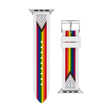 Guess GUESS Armband blauw / geel / rood / zilver