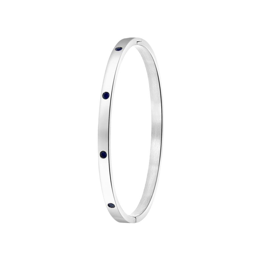 Lucardi Lucardi Armband saffier / zilver -