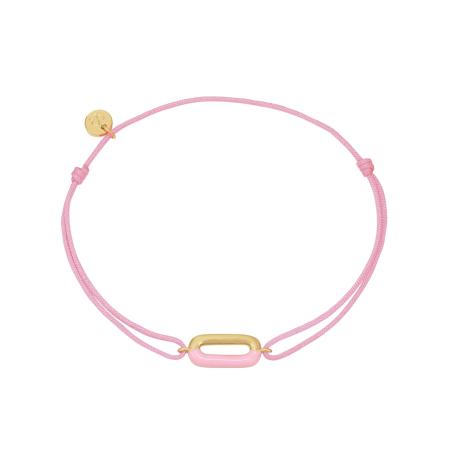 Glanzstücke München Glanzstücke München Armband goudgeel / pink