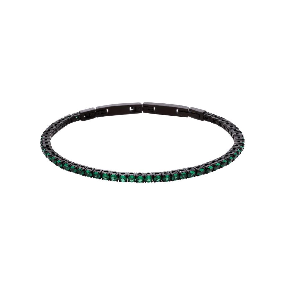 Guess GUESS Armband Klassisch Chic groen / zwart -