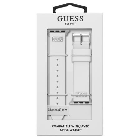Guess GUESS Armband zilver / wit