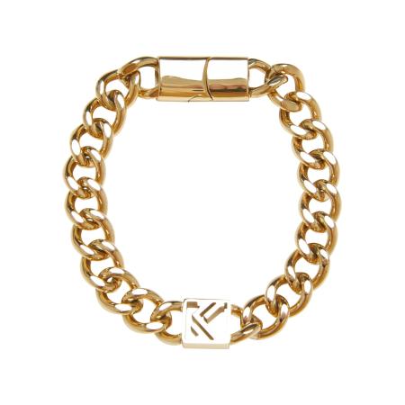 Karl Kani Karl Kani Armband Cubanlink goud