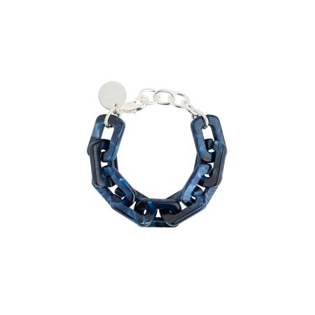 Cheeky Chain Munich Cheeky Chain Munich Armband Kelly blauw / marine / zilver