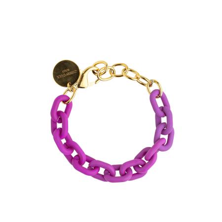 Cheeky Chain Munich Cheeky Chain Munich Armband Lio goud / lila