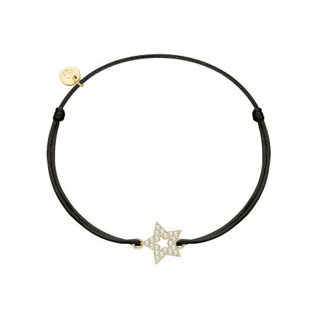 Glanzstücke München Glanzstücke München Armband goudgeel / zwart