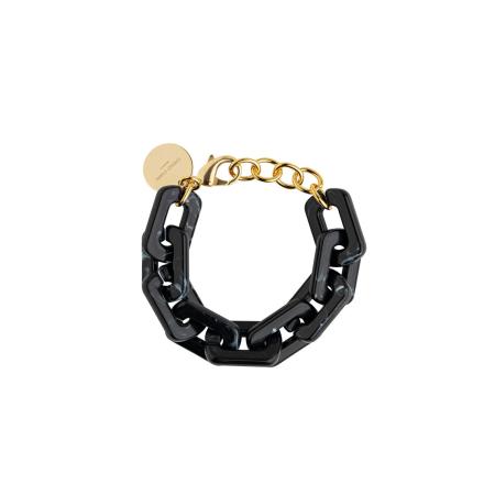 Cheeky Chain Munich Cheeky Chain Munich Armband Kelly goud / zwart