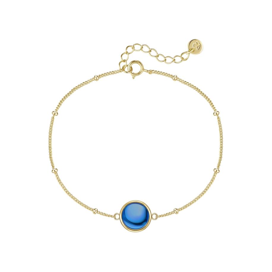 Glanzstücke München Glanzstücke München Armband blauw / goud -