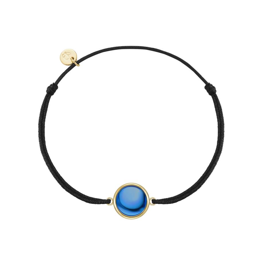 Glanzstücke München Glanzstücke München Armband blauw / goud / zwart -