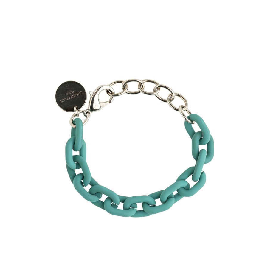 Cheeky Chain Munich Cheeky Chain Munich Armband Lio goud / petrol -