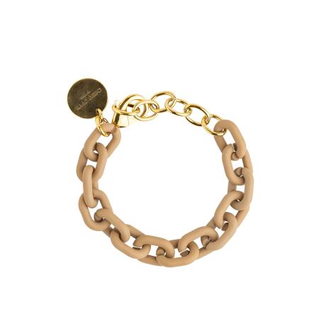 Cheeky Chain Munich Cheeky Chain Munich Armband Lio beige / goud