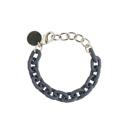Cheeky Chain Munich Cheeky Chain Munich Armband Lio basaltgrijs / zilver